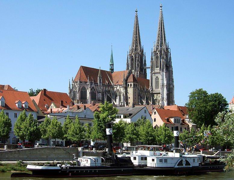 Regensburg mit Dom und Altstadt