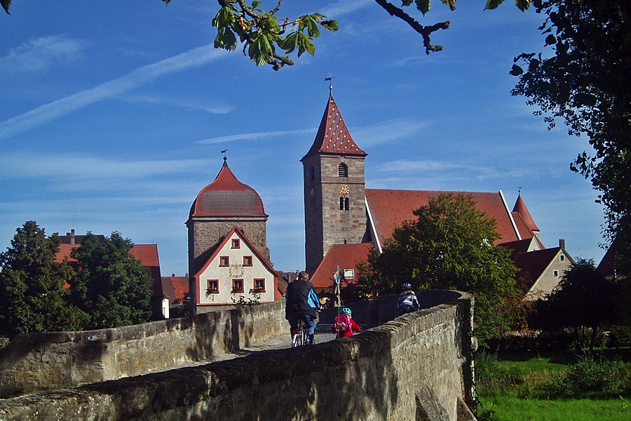 Ornbau am Altm&uuml;hl Radweg