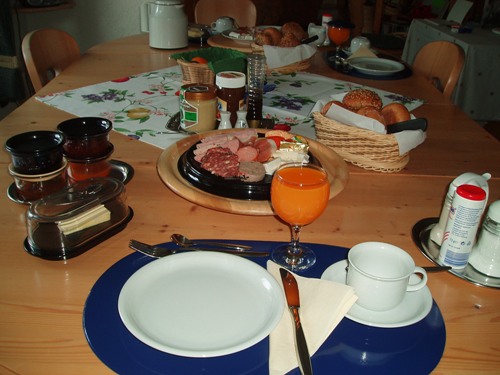 Radlerfr&uuml;hst&uuml;ck vom Feinsten