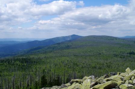 am Ziel im Nationalpark Bayerischer Wald