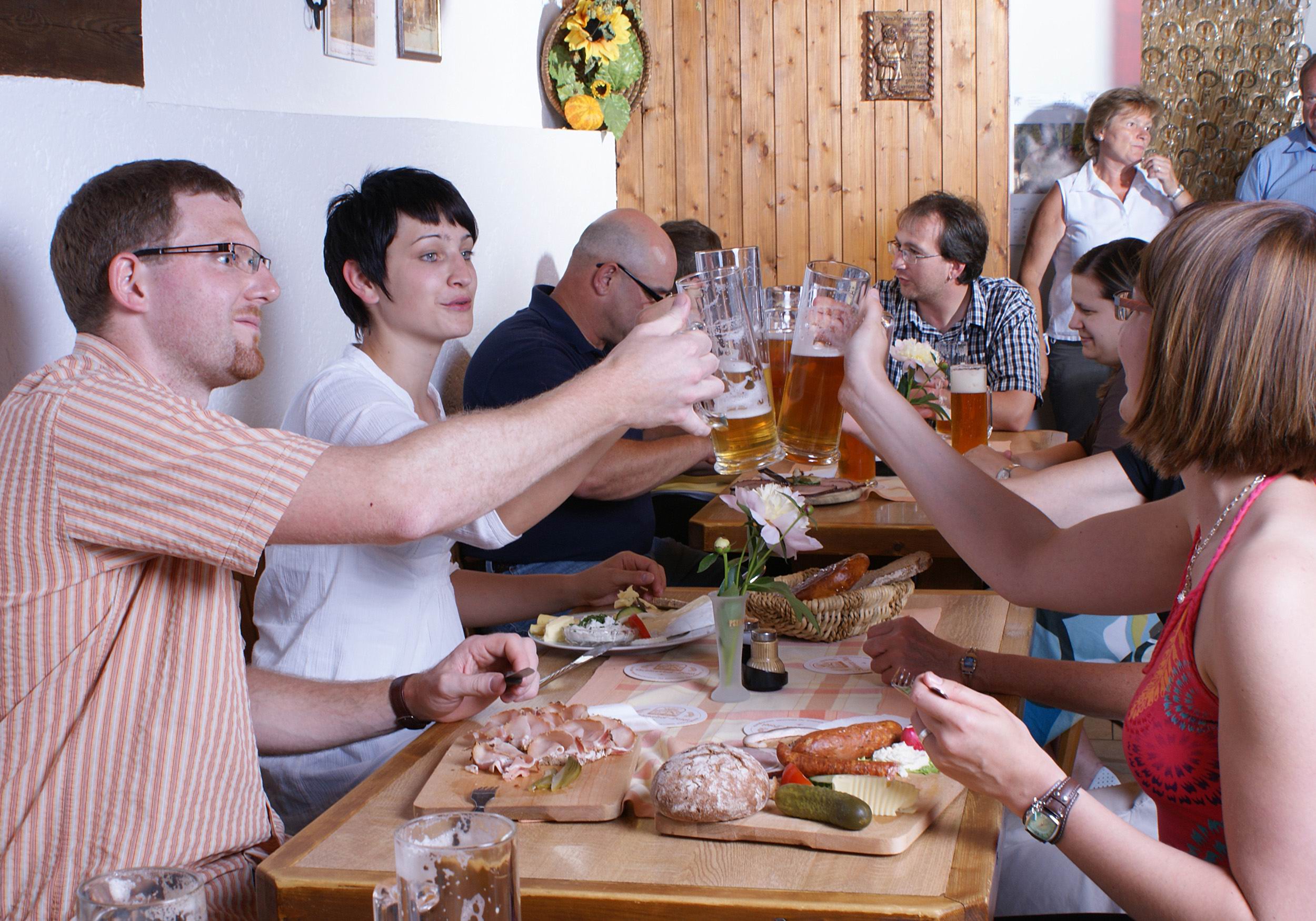 Geselligkeit und Gastfreundschaft werden hier noch vorgelebt
