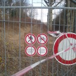 Totalsperrung zwischen Oed und Hartmannshof