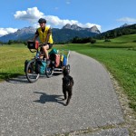 Radtour mit Hund